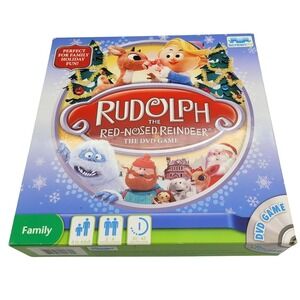 Screenlife Rudolph The Red-Nosed Reindeer DVD Game Christmas Family Fun